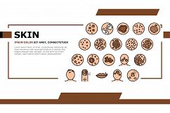 Skin Disease Symptom Landing Header Vector Product Image 1