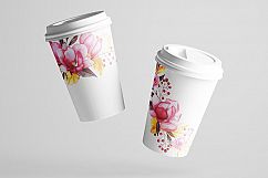 Autumn Magnolia Watercolor Bundel Product Image 10