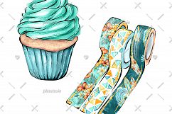 Surfer Girl Planner Cliparts Product Image 3