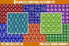 Christmas theme. Background, wrapping paper. Product Image 1