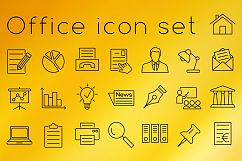 Office icon set Product Image 1