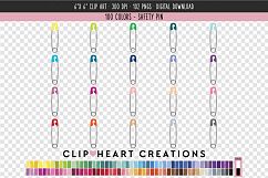 Safety Pin Clip Art - 100 Clip Art Graphics Product Image 1