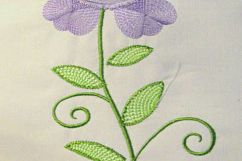Vintage Flowers Machine Embroidery Design Set Product Image 7