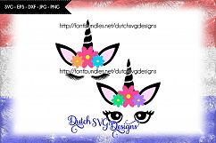 2 Unicorn cutting files, in Jpg Png SVG EPS DXF, for Cricut &amp; Silhouette, unicorn cut file, unicorn svg, unicorn cricut svg, unicorn eps Product Image 2
