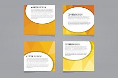 Abstract cover design, business brochure template Product Image 4