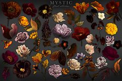 Mystic Floral Graphics Collection Clip Art Product Image 4