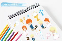 First Communion  graphics and illustrations Product Image 3