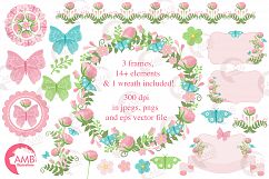 Country Garden Florals clipart, graphics, illustrations AMB-1062 Product Image 4