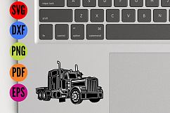  Truck, Lorry, HGV  SVG Cutting File  Product Image 3