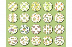 Sketch of tropical fruits. Product Image 6