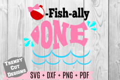 Ofishally One Birthday SVG Product Image 1