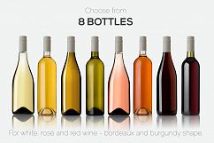 All-In-One Wine Bottle Mockup Product Image 12