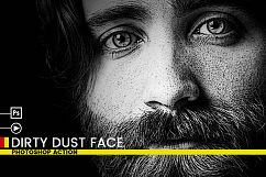 Dirty Dust Face Photoshop Actions Product Image 5
