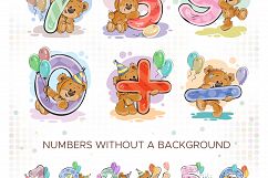 Kid&#039;s alphabet with cartoon bear Product Image 7