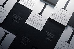 Executive Initial Business Card - BC065 Product Image 3