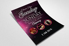 Sunday Prayer Church Flyer Template Product Image 3