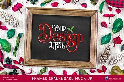 Christmas Chalkboard Mock up Product Image 1