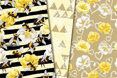 Queen bee digital paper Product Image 2
