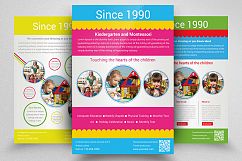 Kindergarten Daycare Flyer Templates Product Image 1