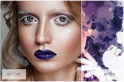 Lovely Watercolor Effect | Photoshop Actions Product Image 7