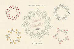 Floral Pattern Brushes For Illusnrator Product Image 2