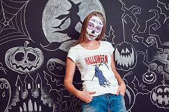 Halloween T-Shirt Mock-Up Product Image 12