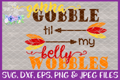 Thanksgiving Pregnancy/Maternity SVG for Cricut &amp; Silhouette Product Image 3