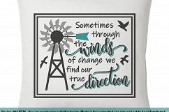 NEW!! Farmhouse Windmill Winds of Change SVG DXF LL257A Product Image 2