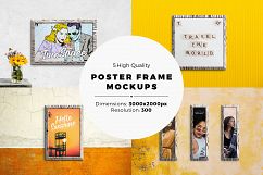 5 Poster Frame Mock-ups | 70% OFF Product Image 1