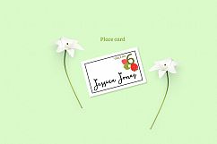 Summer Wedding Invitiation Set Product Image 8