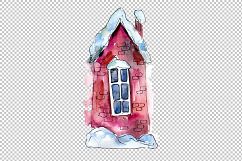 Christmas gifts PNG watercolor set Product Image 3