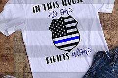 Back the blue - Police SVG bundle for Crafters Product Image 4
