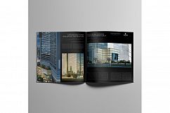 Architecture Portfolio Square Format Template Product Image 4