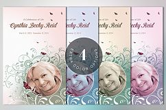 Flourish Funeral Program Template Product Image 5