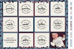 Handpicked for Earth Mini Bundle SET of 10 for newborn baby SVG DXF EPS PNG clean cutting files Product Image 2