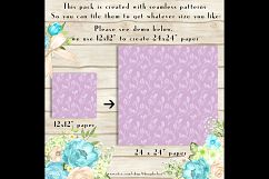 100 Seamless Tinted Tulip Flower Digital Papers 12 x 12 inch Product Image 4
