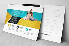 Pet Care Postcard Template Product Image 3