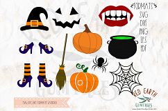 Halloween bundle, witch, pumpkin in SVG, DXF,PNG,EPS formats Product Image 1