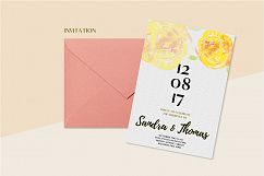 Floral Wedding Invitation Set Product Image 3