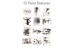 12 Paint Textures Product Image 1