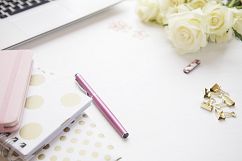 Pink and Gold Styled Desktop Photos Product Image 3