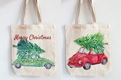 Watercolor Christmas Street  Product Image 8