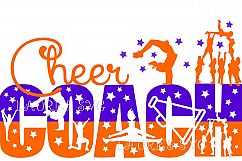 CHEER COACH SVG,EPS,DXF,PNG,JPG Product Image 1
