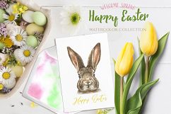 Watercolor Easter Bunny Collection Product Image 1