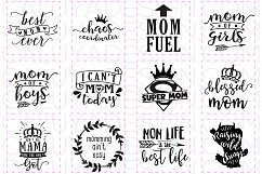 Mom Life SVG Cut File Bundle Product Image 3