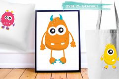 Monster Fun graphics and illustrations Product Image 5