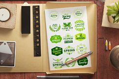 72 SPRING VINTAGE BADGE &amp; RIBBON Product Image 11