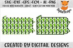 Pennsylvania Cactus SVG Cut File For Silhouette - Cricut Product Image 1
