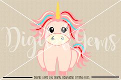 Unicorn SVG / DXF / EPS / PNG files Product Image 2
