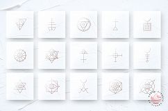 Minimalistic Magic Symbols - Occult Shapes Product Image 3